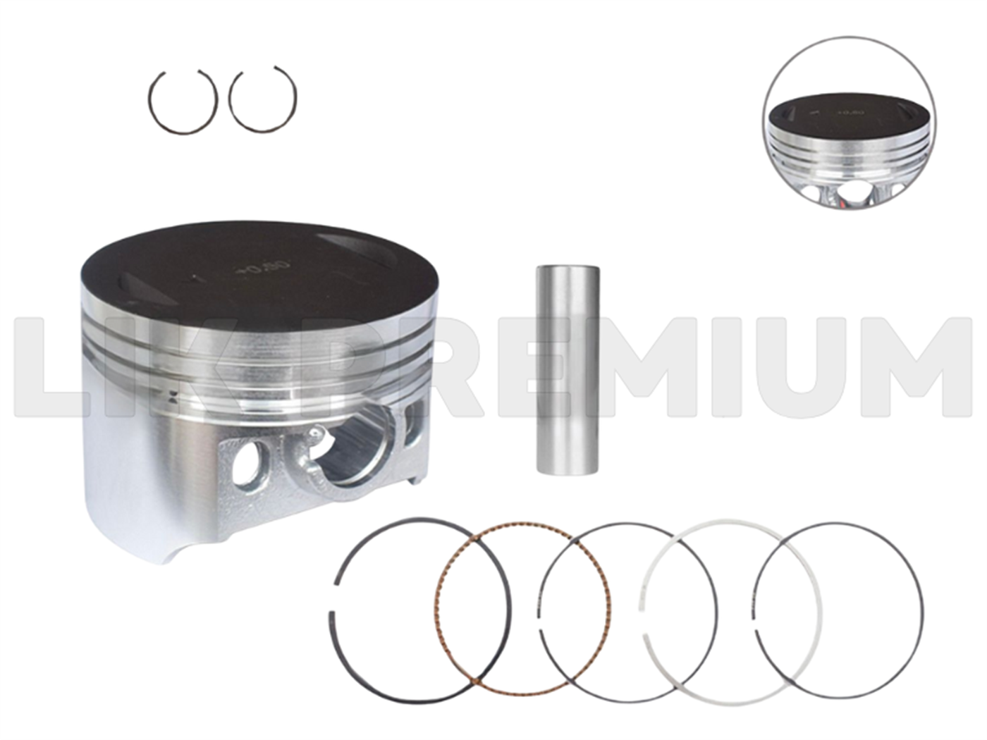 KIT PISTON 0.50 (72.5MM,18MM)(ANILLO DY PVD)