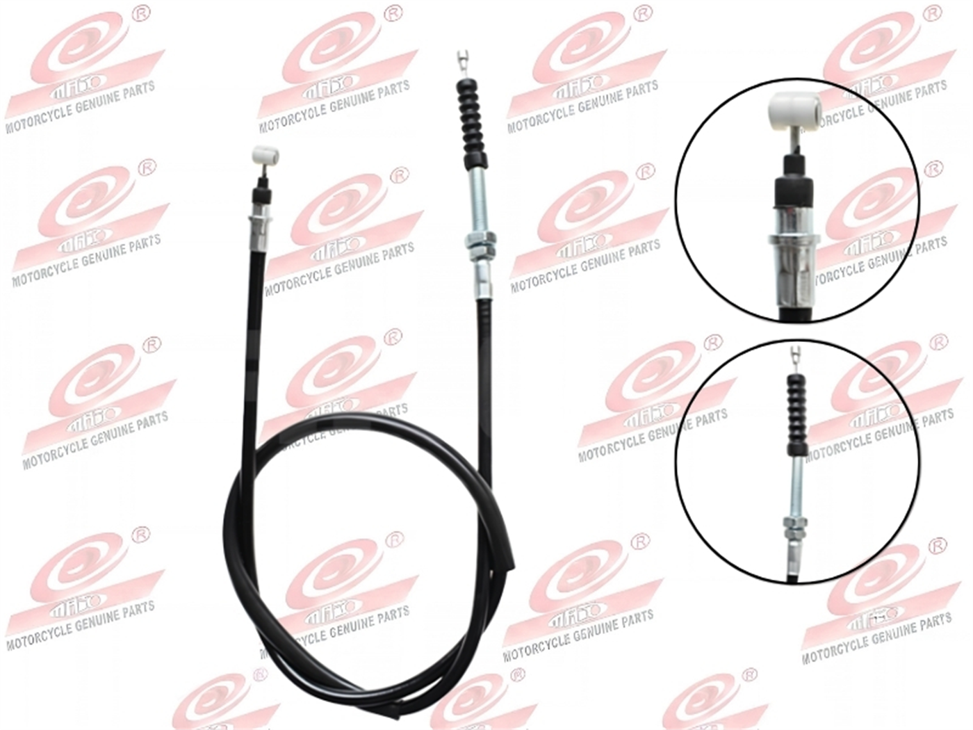 CABLE EMBRAGUE C/FUNDA (PUNTA 8CM) (L.TOTAL 101CM)