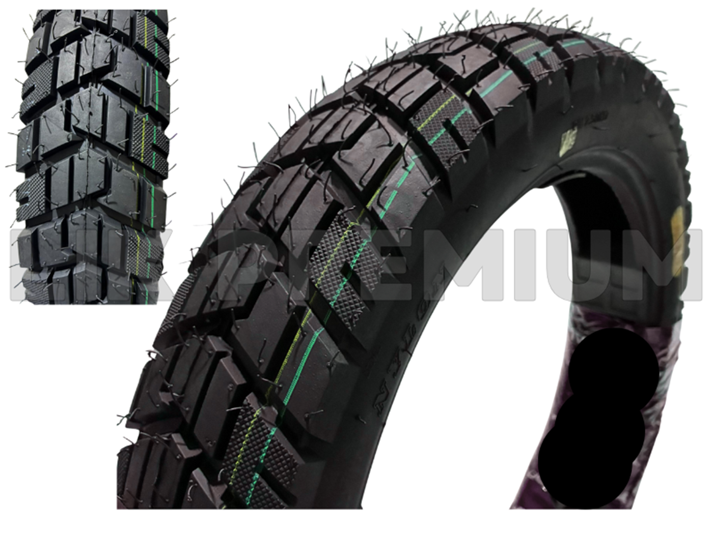 LLANTA 4.60*17 POST. 8PR TL MIXTA  (RAUDO)