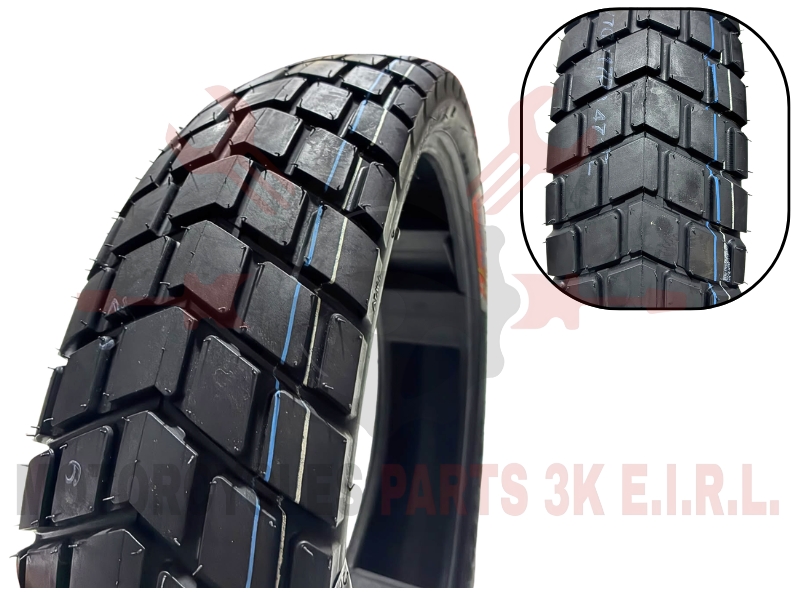 LLANTA 4.60*17 POST. 4PR TL MIXTA  (120/70-17) P347