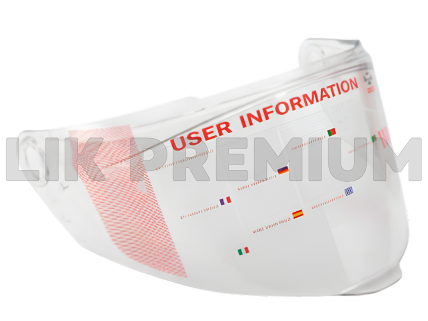 VISOR CASCO INTEGRAL YZ HELMETS