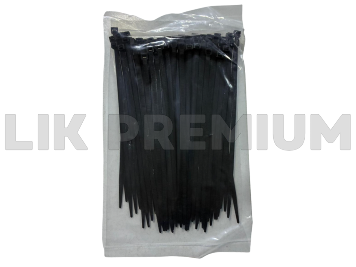 PRECINTO 5.00X20 CM NEGRO (100)