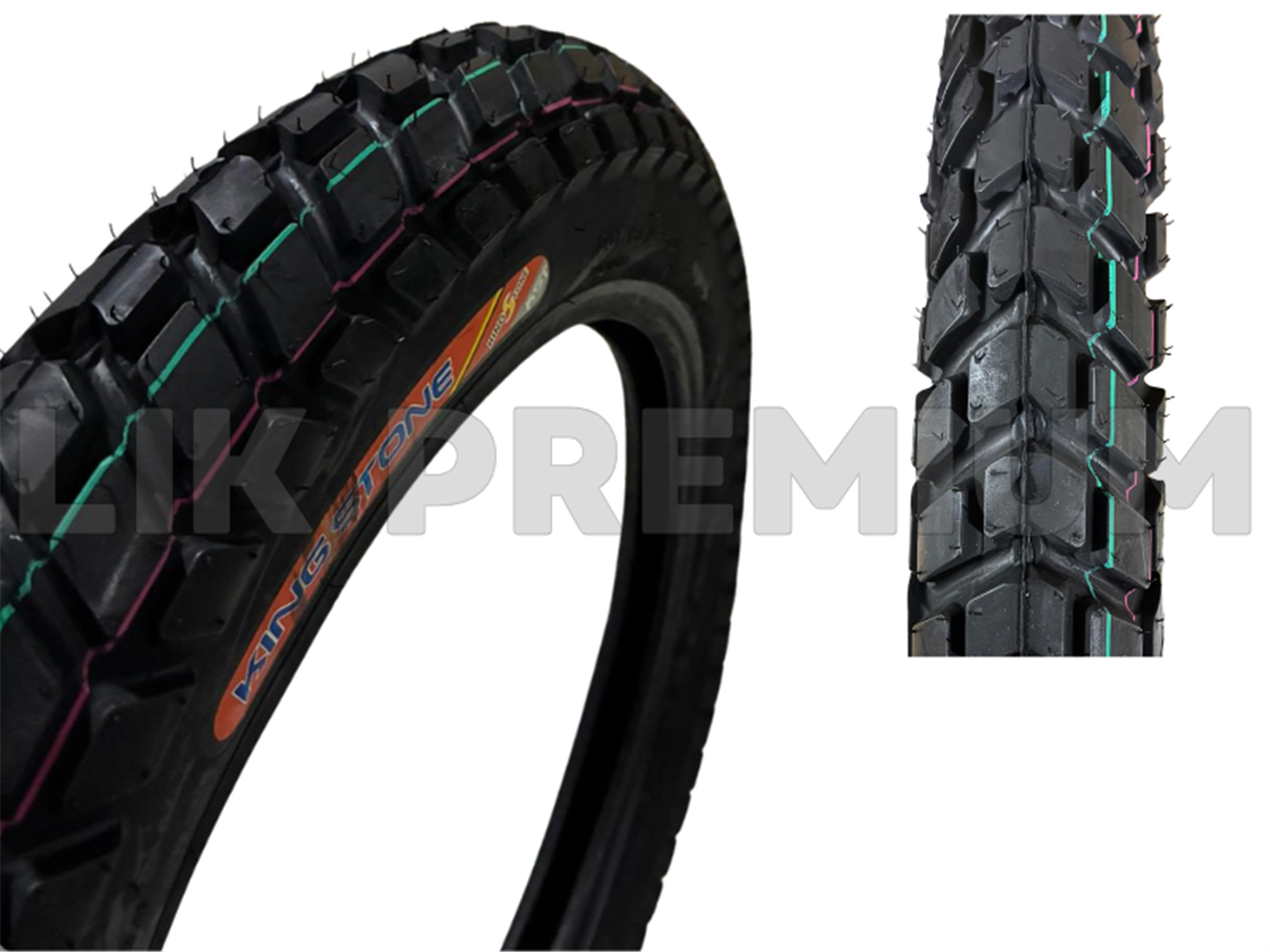 LLANTA 3.50*17 P126 6PR TT  (KINGSTONE)