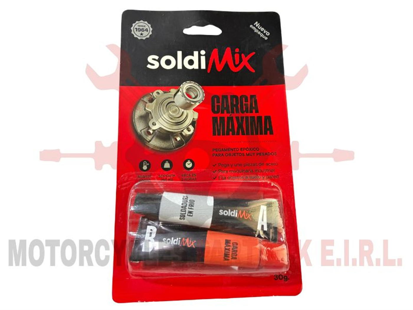 PEGAMENTO ULTRA FUERTE CARGA MAX 30GR SOLDIMIX