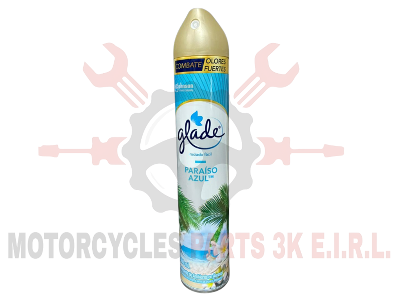 GLADE SPRAY PARAISO AZUL  RLXTN 400ML 329572 SCJ
