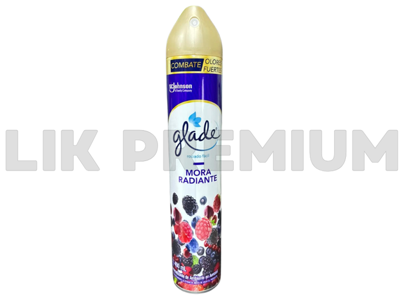 GLADE SPRAY MORA RADIANTE 400ML 329581 SCJ