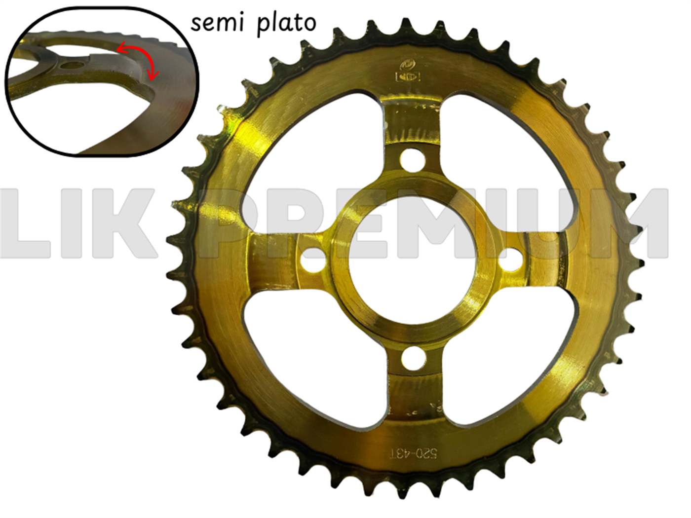 CATALINA 43T 520H PLATO DORADO