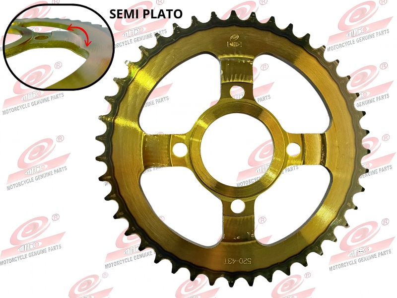 CATALINA 43T 520H PLATO DORADO