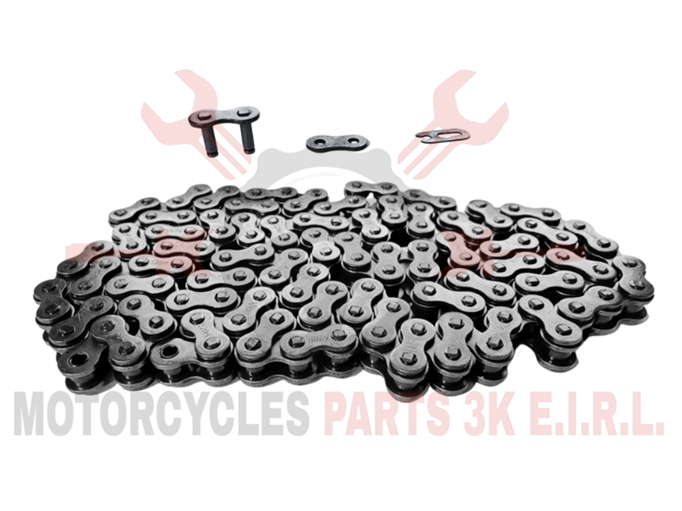 CADENA 520H 126L NEGRO PREMIUM