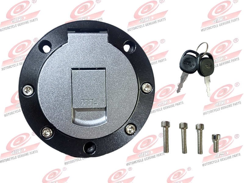 TAPA TANQUE PLANO HEXAGONAL NEGRO