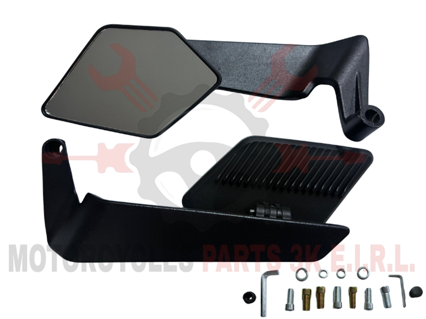 ESPEJO DEPORTIVO RIZOMA NEGRO