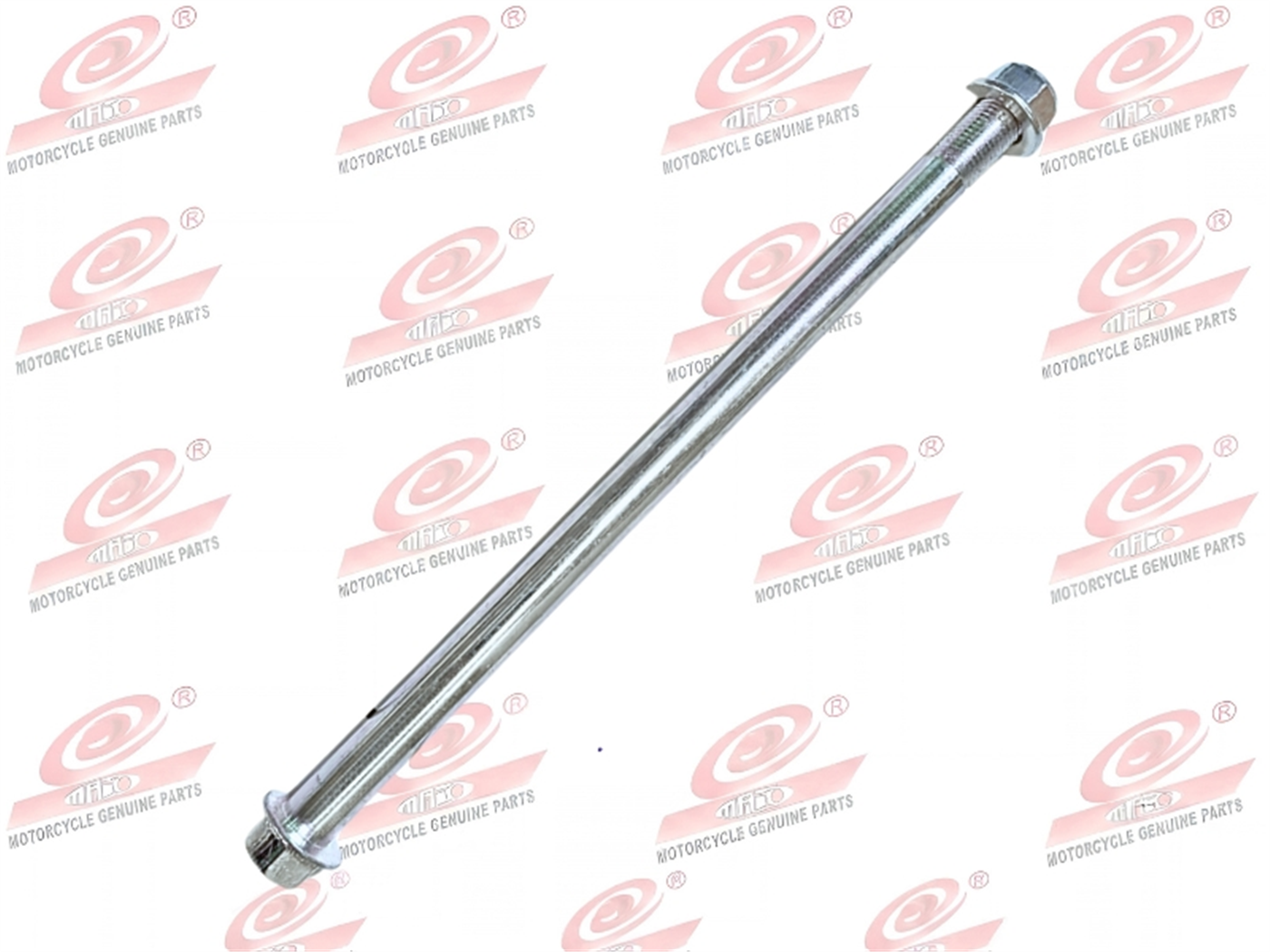 EJE TRAPECIO M14*25.5CM C/TUERCA CROMADO