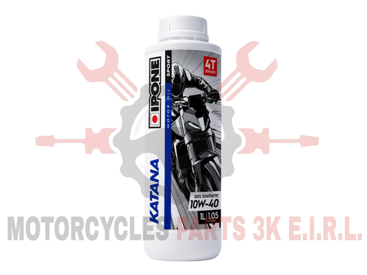 ACEITE IPONE KATANA 10W-40 MOTOR 100% SINT. 1L