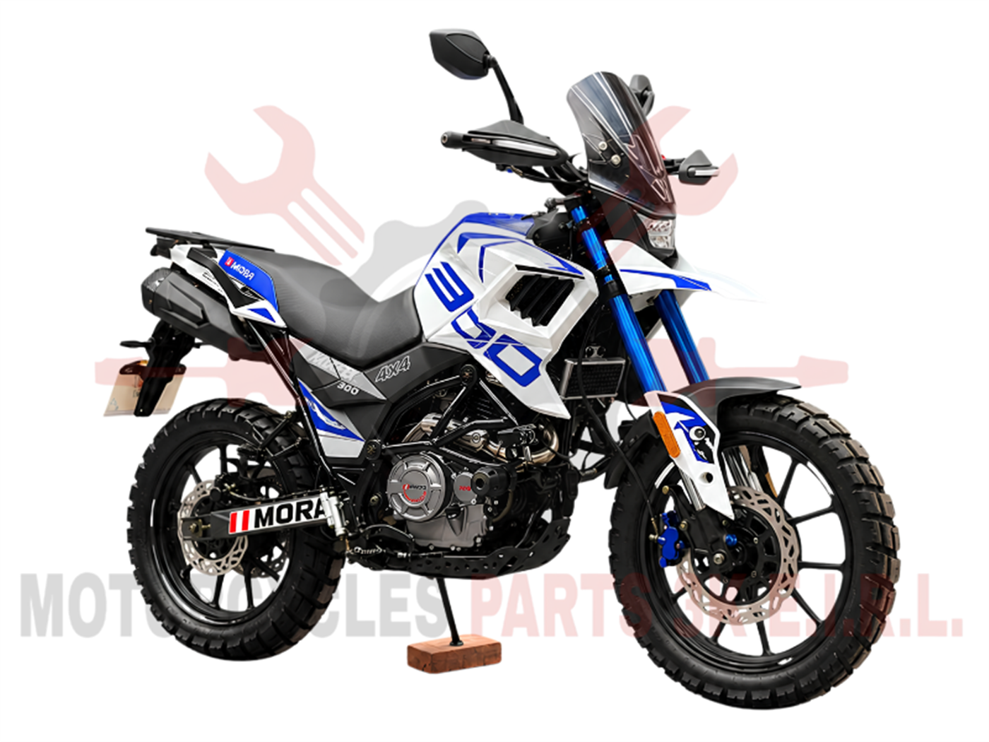 MOTOCICLETA LINEAL BLANCO/AZUL AÑO:2026