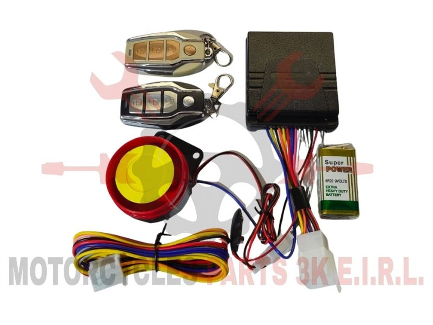 ALARMA ANTIRROBO 2 CONTROLES ALARMA-PT