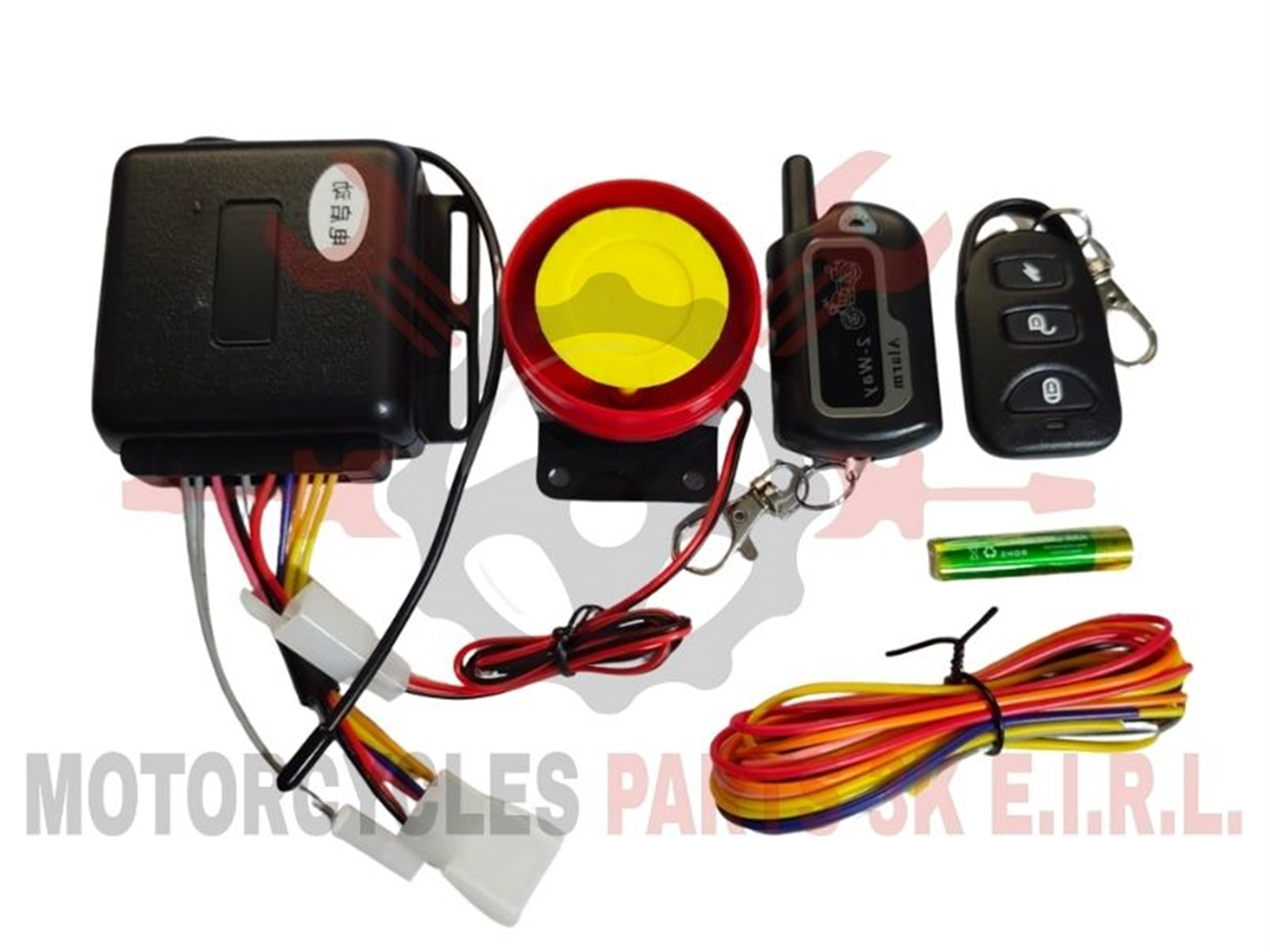 ALARMA ANTIRROBO 2 CONTROLES - ALCANCE 200MT ALARMA-SX - VIBRADOR