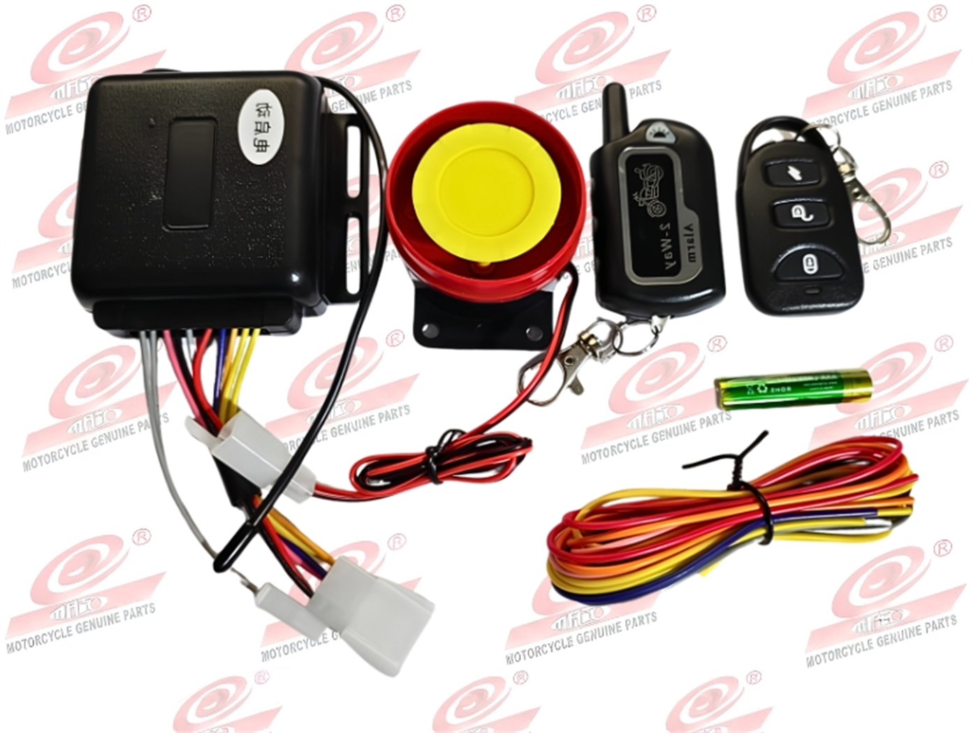 ALARMA ANTIRROBO 2 CONTROLES - ALCANCE 200MT ALARMA-SX - VIBRADOR