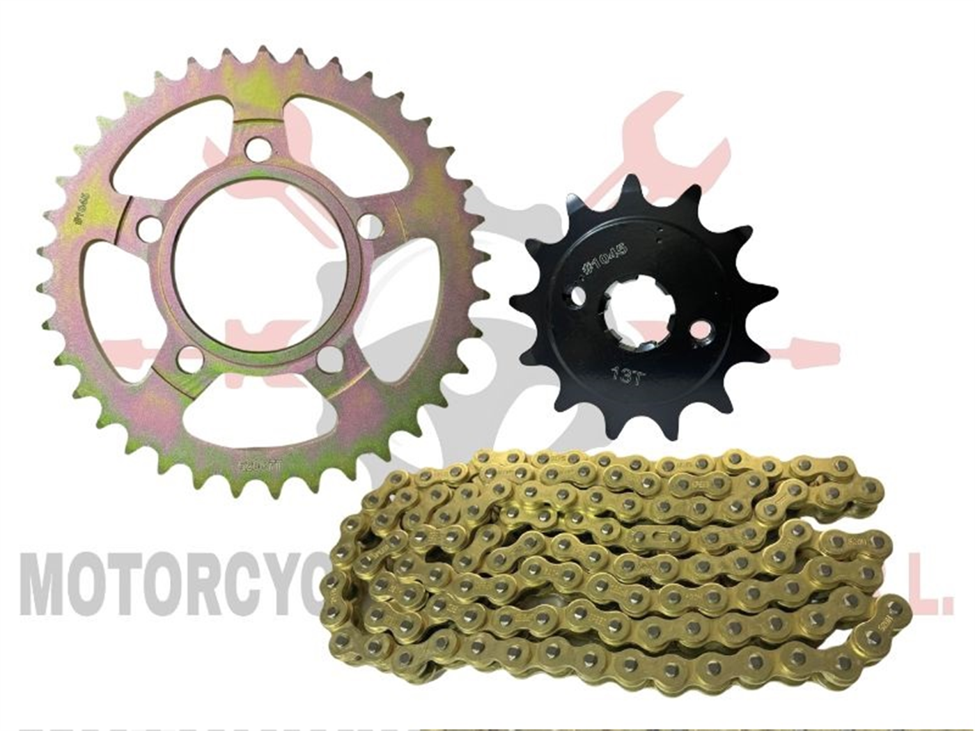 KIT ARRASTRE  520H 37T-13T-120L DKR