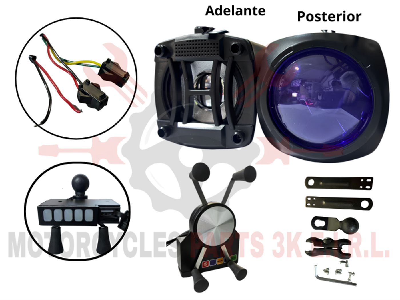 RADIO MP3 USB/BLUETOOTH NEGRO C/PORTACELULAR