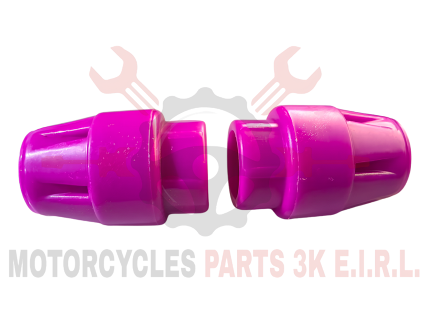 TOPE PARA SLYDER MORADO PVC