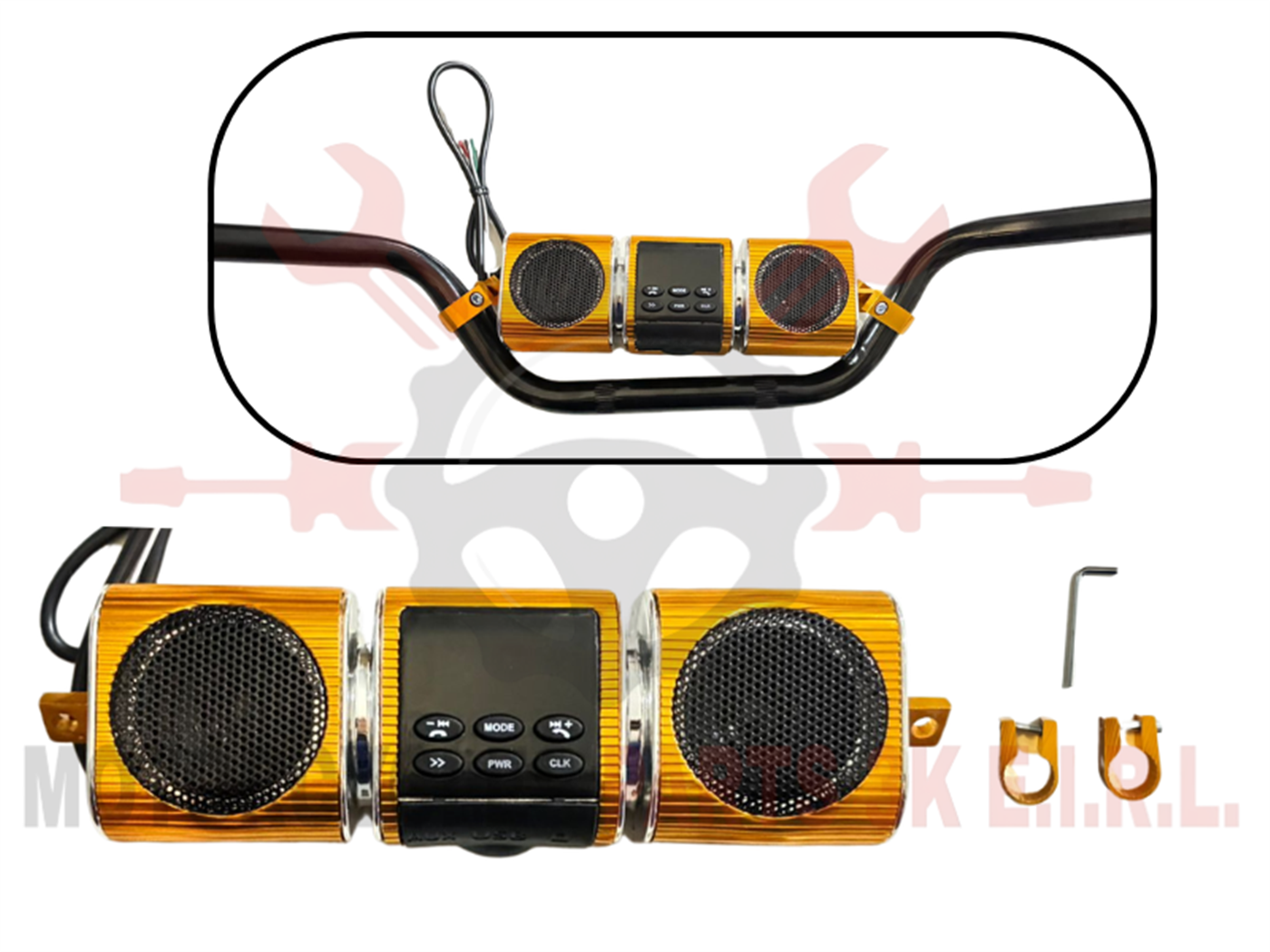 RADIO C/SOPORTE PARA TIMON (LU-C17)