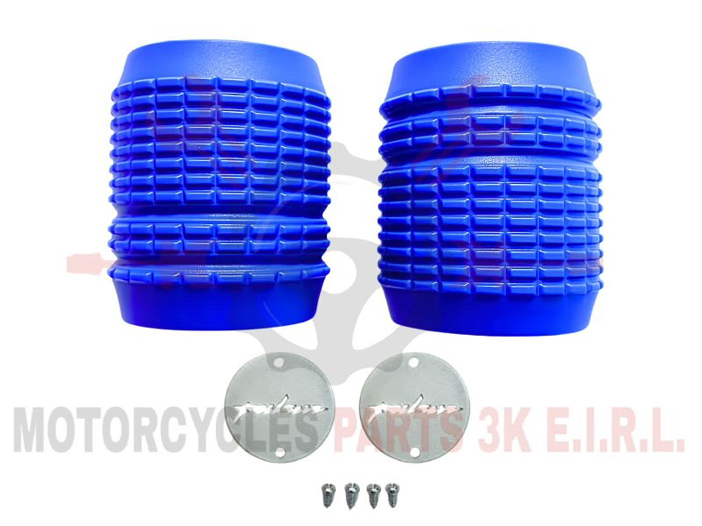 TOPE PARA SLYDER AZUL C/TAPA DE METAL 