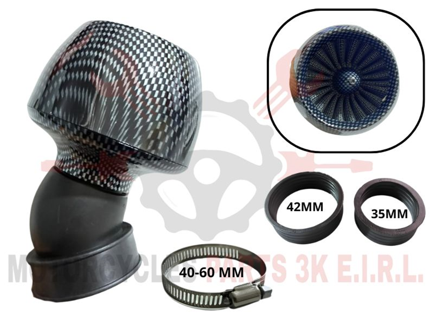 FILTRO AIRE CARBONO