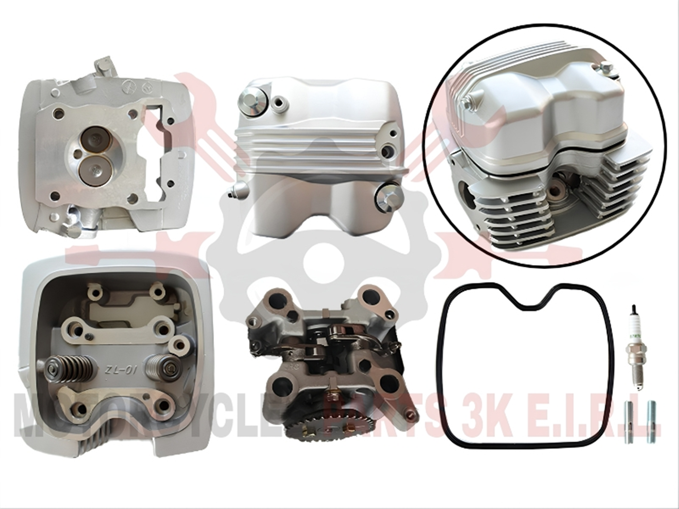 CULATA C/TAPA (OEM-ZD) PLATA