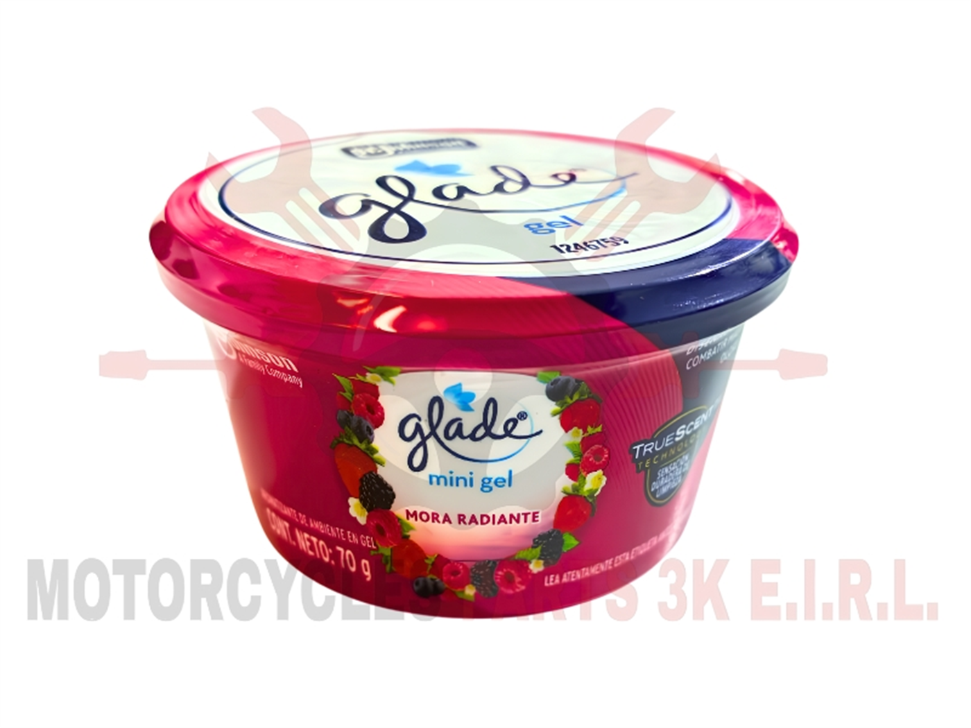 GLADE GEL HOME MORA RADIANTE 70G 344528 SCJ