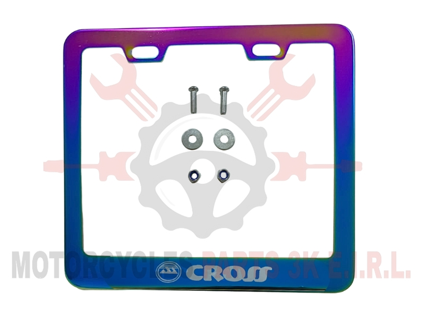MARCO PLACA METAL TORNASOL MODERNA CROSS