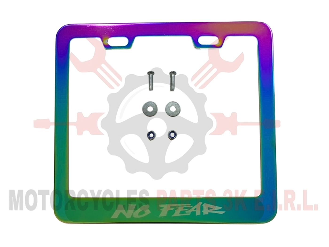 MARCO PLACA METAL TORNASOL MODERNA NO FEAR