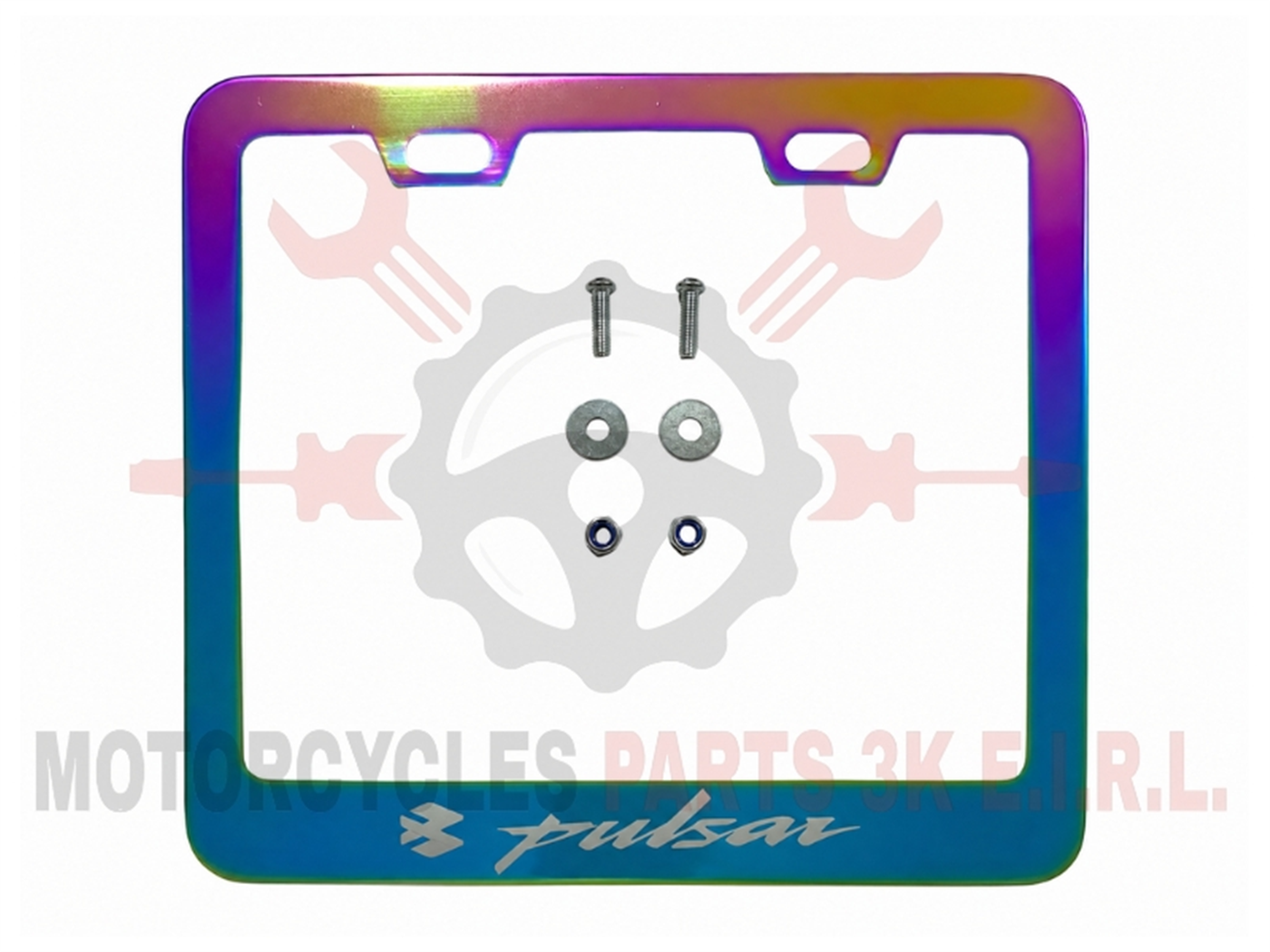 MARCO PLACA METAL TORNASOL MODERNA PULSAR