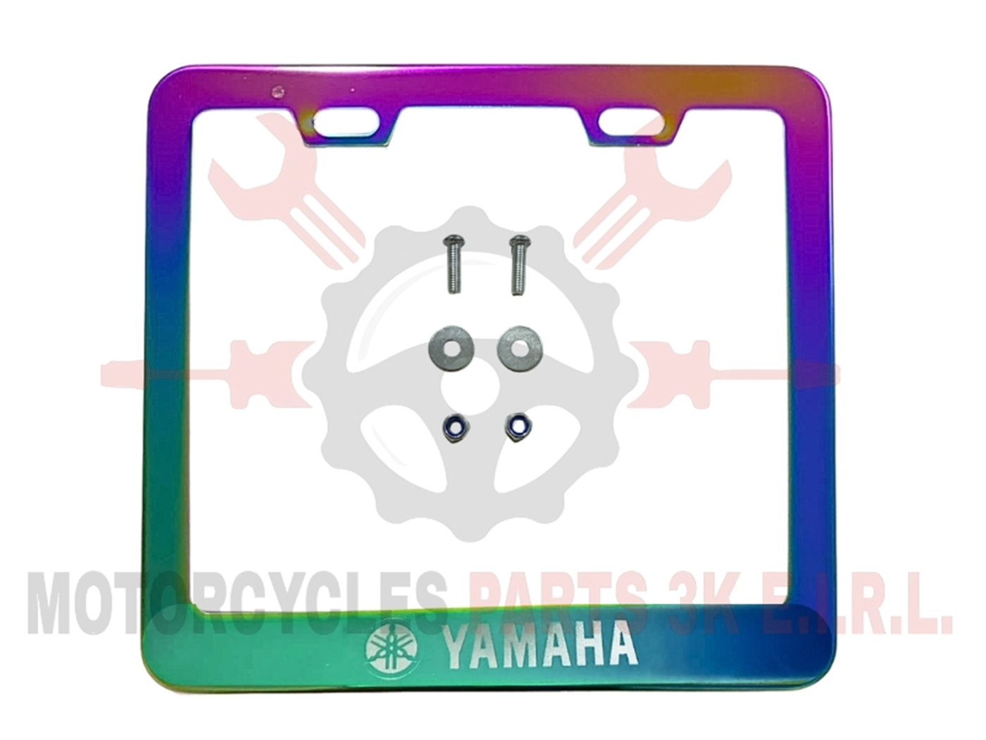 MARCO PLACA METAL TORNASOL MODERNA YAMAHA