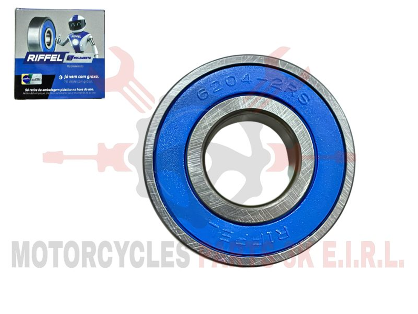 RODAJE 6204-2RS (SELLO AZUL)(RIFF)
