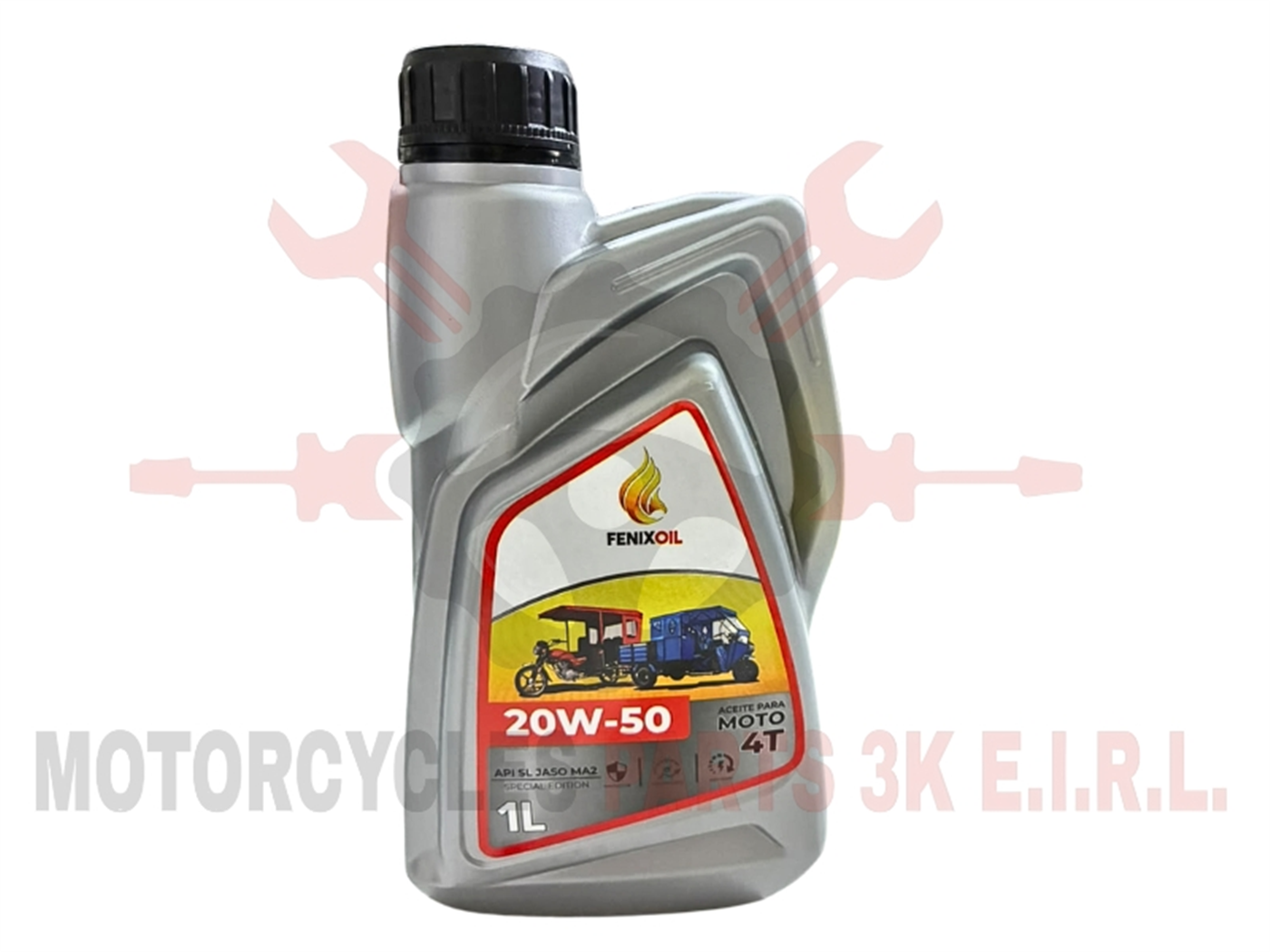 ACEITE 20W/50 FENIX OIL API SL JASO MA2 ACEITE MOTOR MIN. 1L (X15UNDS)