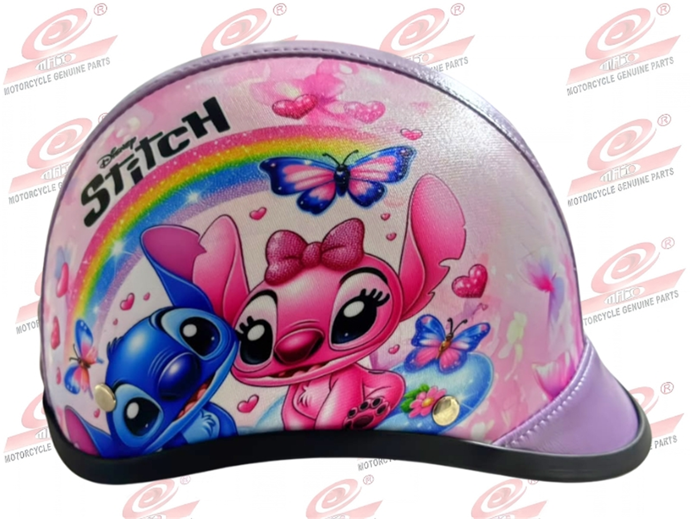 CASCO CHAVITO FORRADO LILO Y STICH (NIÑA)