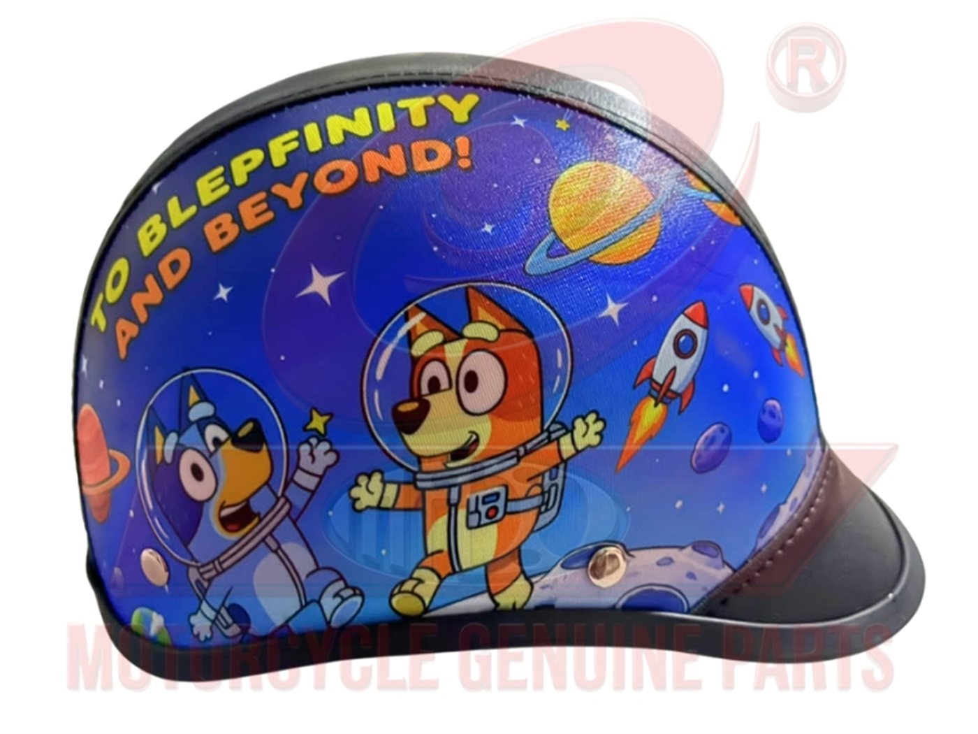 CASCO CHAVITO FORRADO BLUEY (NIÑO)