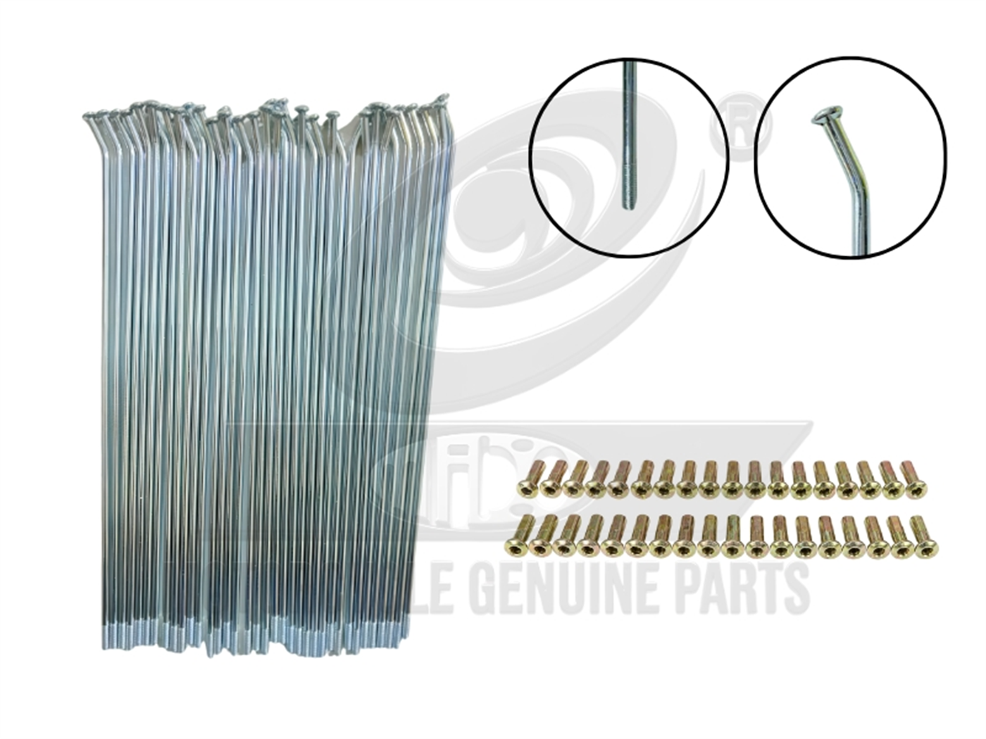 RAYO DELANTERO 9G X 230MM A75 (36 PZAS) 