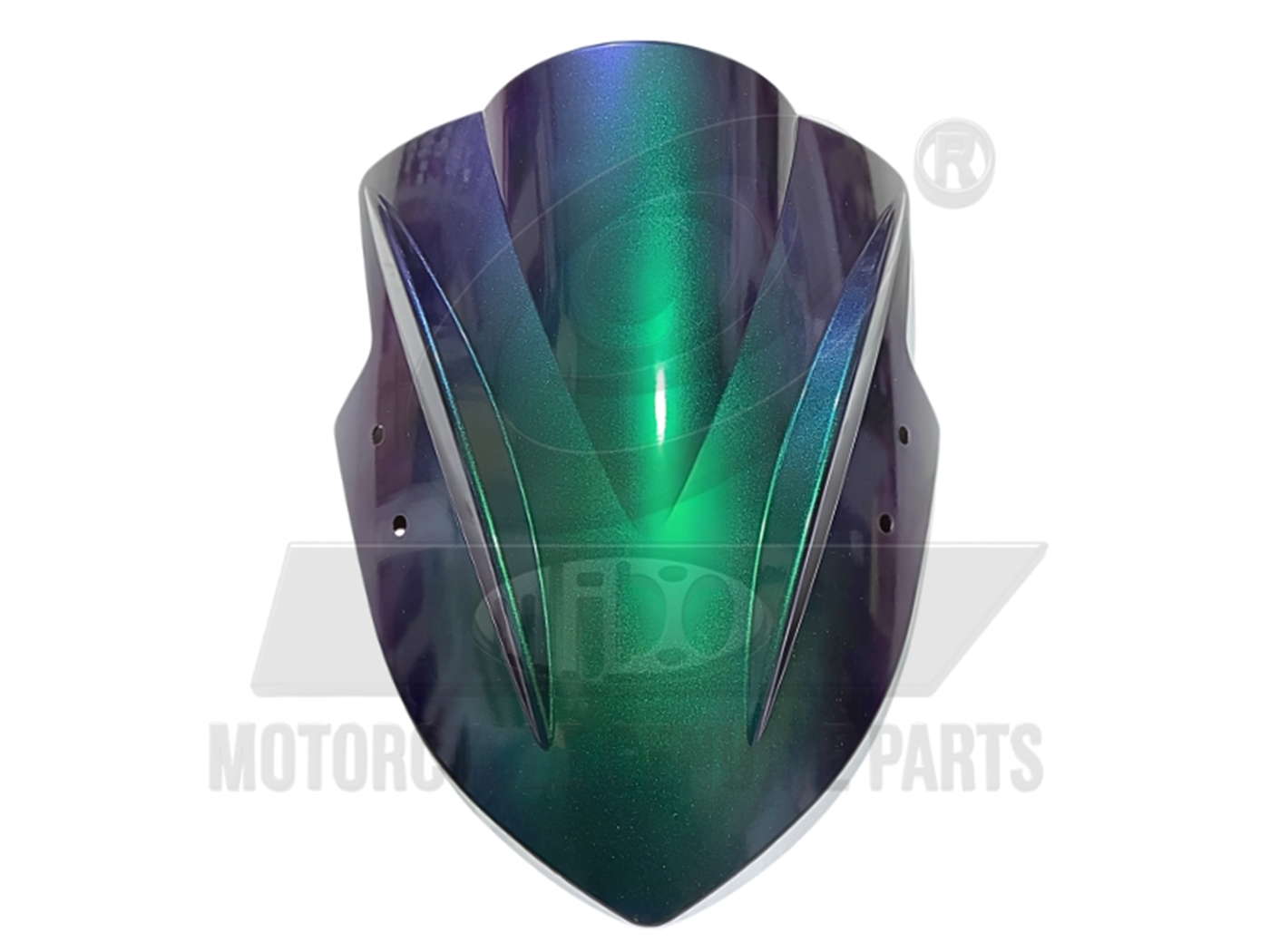 MICA P/CUPULA VERDE CON MORADO