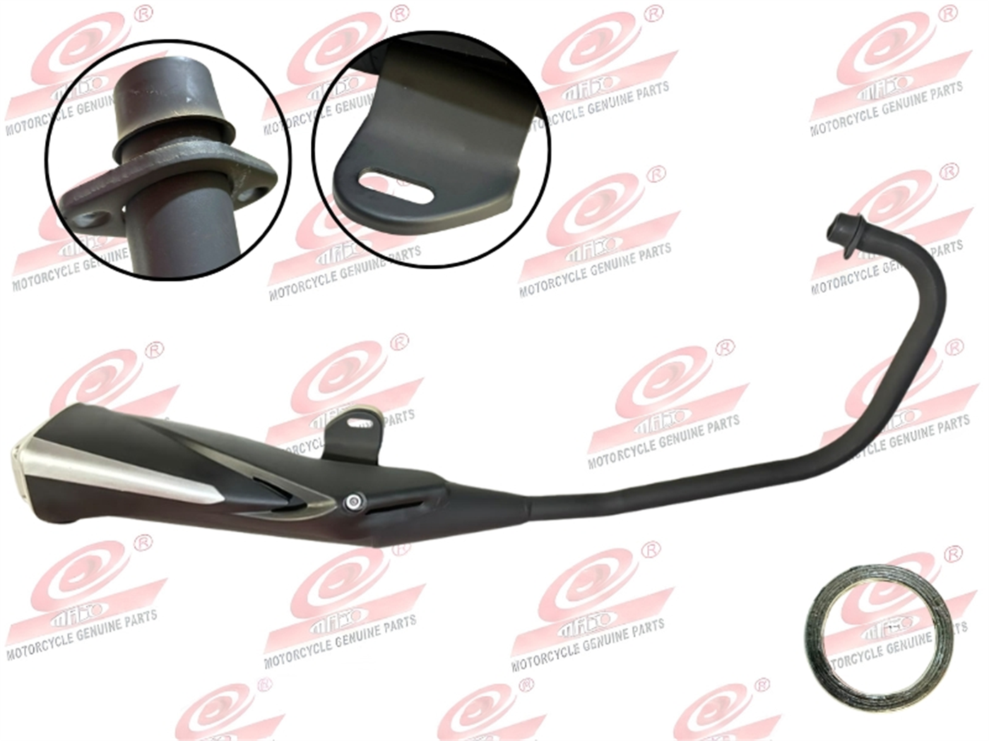 TUBO ESCAPE COMPLETO DEPORTIVO