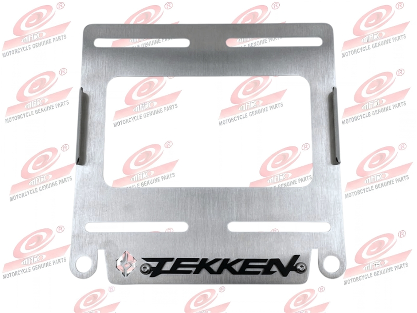 MARCO PLACA MODERNA ALUMINIO TEKKEN