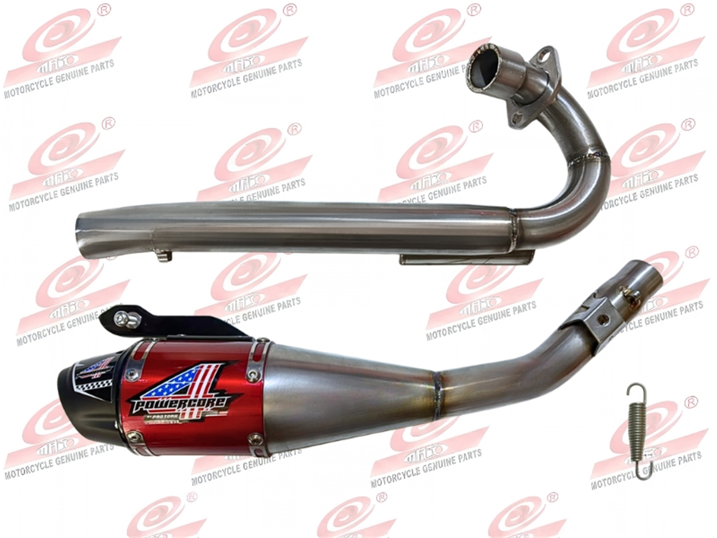 TUBO ESCAPE POWER CORE-4 