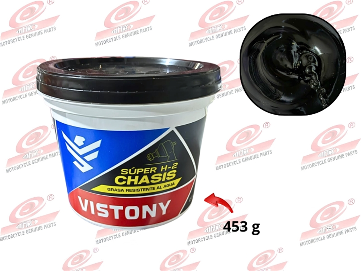 GRASA NEGRA PARA COPA PALIER SUPER H-2 453GR